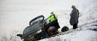 VARNINGEN: Här har snöhalkan slagit till