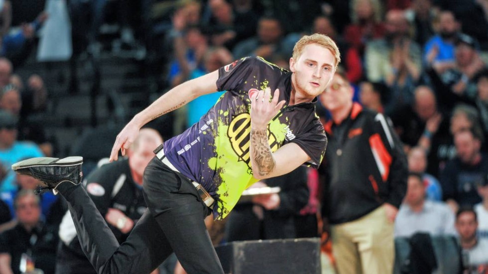 Världsstjärnan i bowling, Jesper Svensson, som just nu skördar stora framgångar i USA.