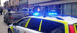 Stort polispådrag efter våldsam man