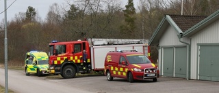 Larm om brand var soteld