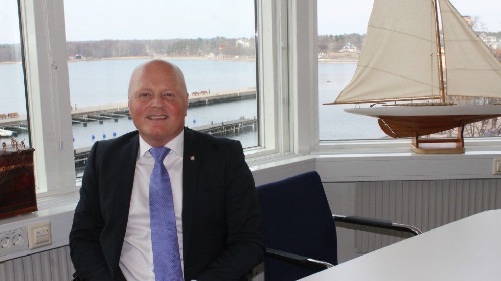 Peter Lindvall, vd för Länsförsäkringar Kalmar län.