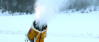 Full fart på snökanonerna i Vreta kloster