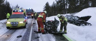 34-åring allvarligt skadad i skoterolycka