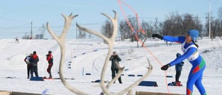 Lassokastande skidåkare gjorde upp