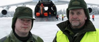 Helikoptrarna tar farväl