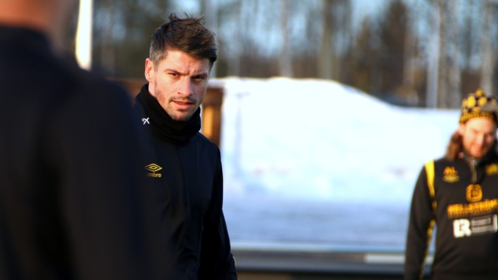 James Burgin kommer att spela i Storfors AIK nästa säsong. Den saken är så gott som klar även om kontraktet ännu inte är påskrivet. (Arkivbild)