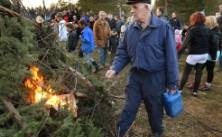 Våren välkomnades på Skurholmsberget