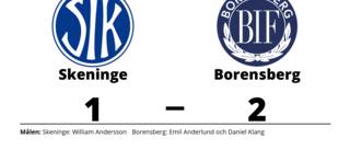 Borensberg avgjorde i andra halvlek mot Skeninge