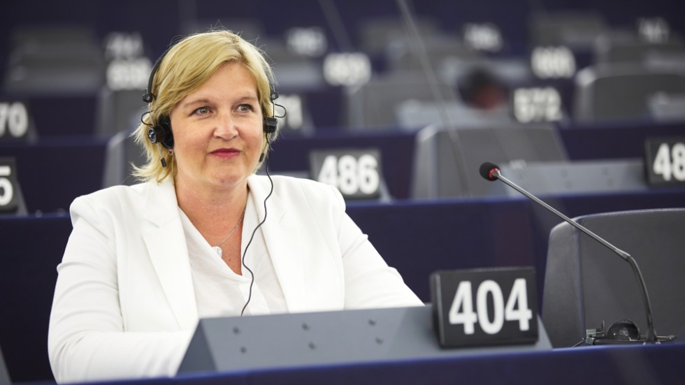 Liberalernas Karin Karlsbro i Europaparlamentet. Arkivbild.