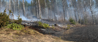 Varning: Risk för gräsbränder