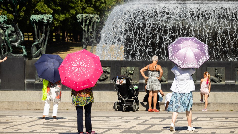 Det råder värmebölja i Oslo. Bilden är från en tidigare sommar.