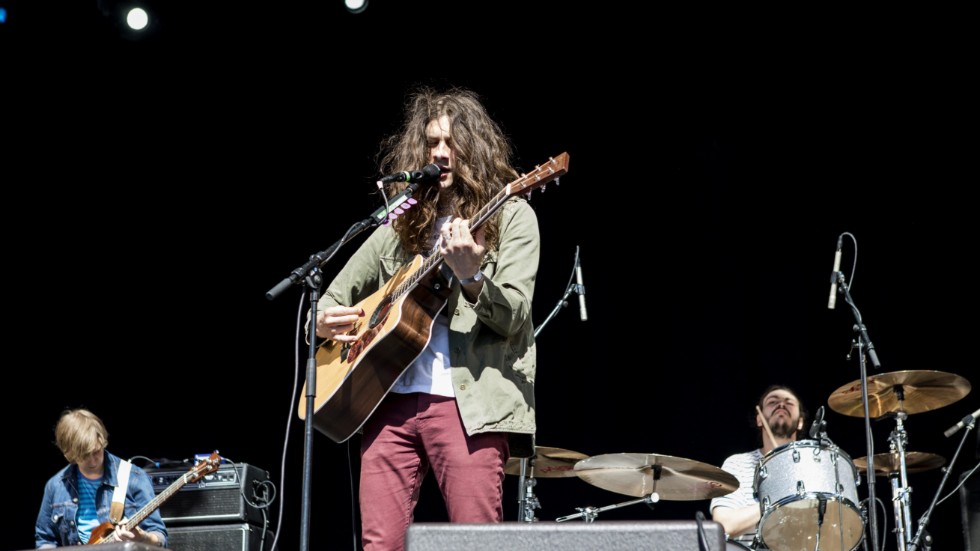 Amerikanska indie rock-bandet Kurt Vile and the Violators på Hultsfredsfestivalen 2013.