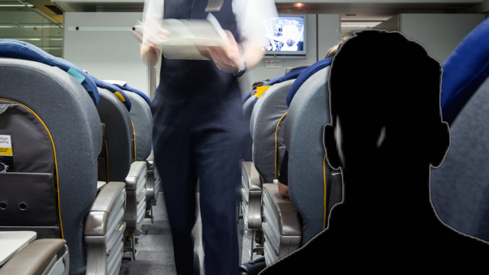 "Stämningen på planet är spänd och det är många som är rädda" berättade den man som höll fast den stökiga passageraren. Bilden är tagen i ett annat sammanhang.
