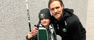 David, 9, fick sin drömdag – såg favoritlaget live