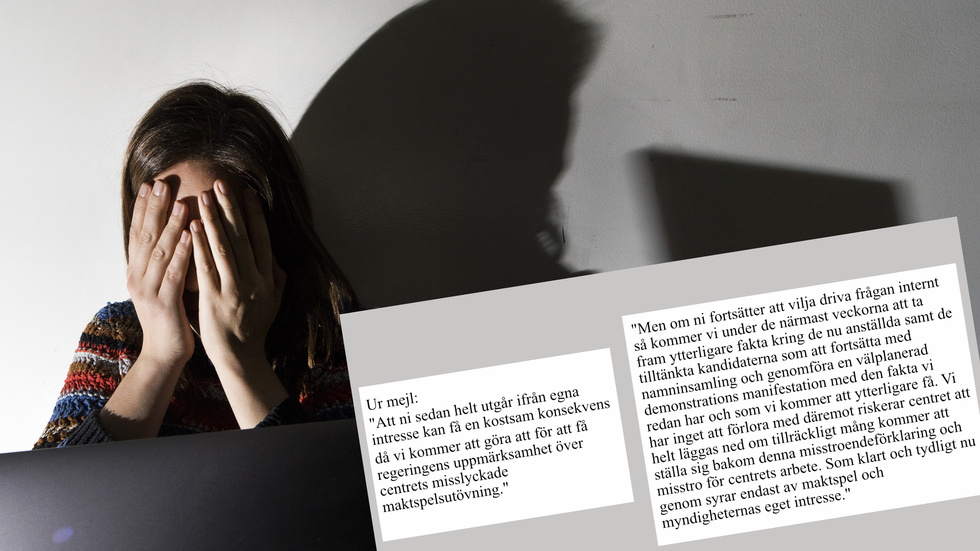 En myndighet har fått påtryckningsmejl av det här slaget. Personen på bilden har inte med saken att göra.