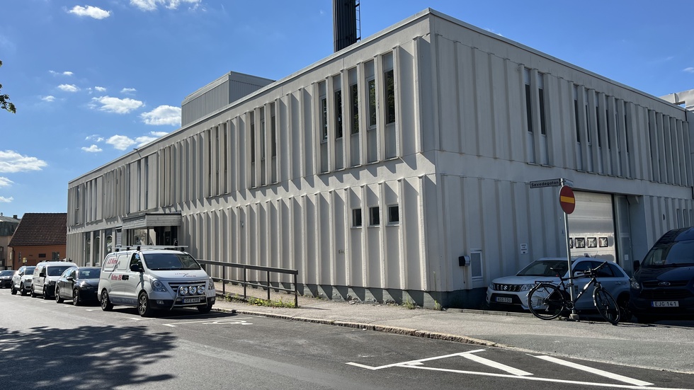 Här har en ny parkeringsruta för rörelsehindrade ritats upp.