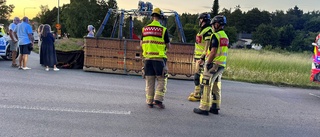 Därför landade luftballongen mitt i vägen: "Lämpligt"