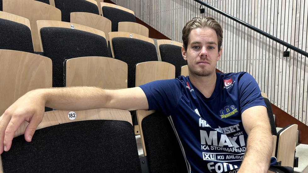 Visby IBK:s sena nyförvärv Emil Hedström. 