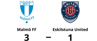 Tilde Linnakallios mål räckte inte när Eskilstuna United föll mot Malmö FF