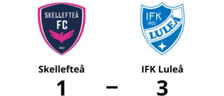 IFK Luleå upp i topp efter seger