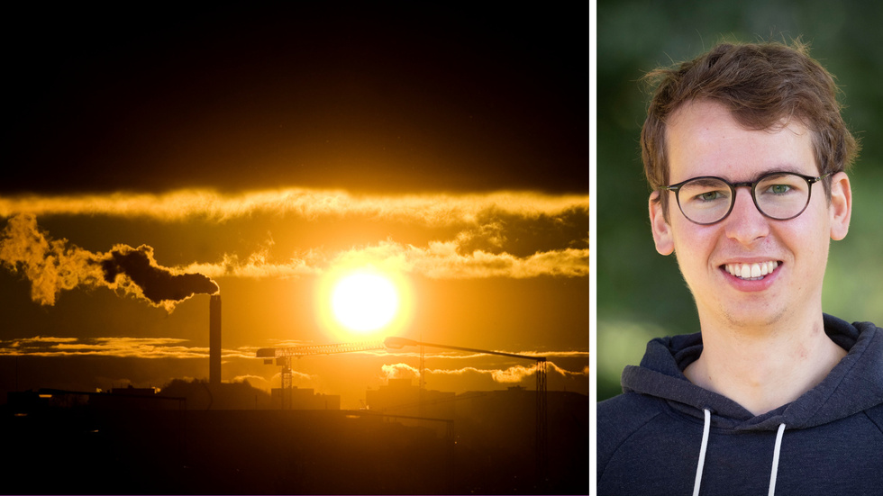 Thomas Frank, vid Uppsala universitet, är mycket kritisk till hur  Anders Sehlin (SD) resonerar kring klimatfrågan.
