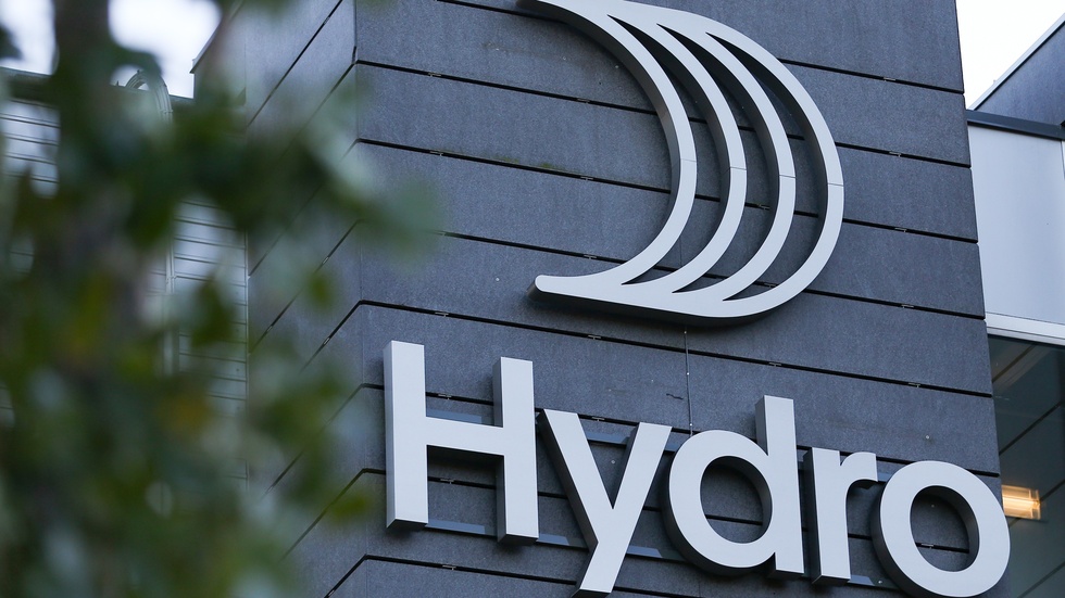 Aluminiumtillverkaren Norsk Hydro redovisar kvartalsrapport. Arkivbild