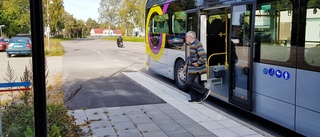 Buss stannar inte vid sjukhuset: "Hur ska det gå i vinter?"