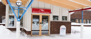 Svårt komma fram till Kalix hälsocentral