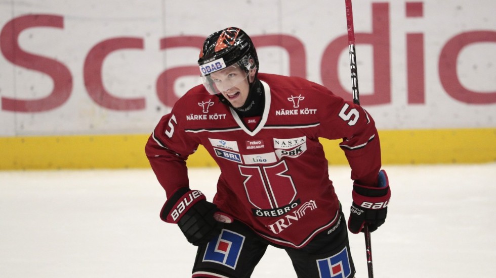 Gustav Backström njuter av ett historiskt kliv – men saknar supportrarna. Arkivbild.