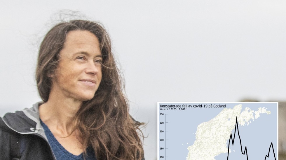 "Trenden till ett minskat antal fall håller i sig och det är väldigt glädjande", konstaterar smittskyddsläkare Maria Amér.