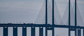 Man i vattnet upplockad vid Öresundsbron