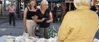 Bondens marknad var en succé i solskenet