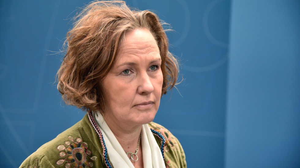 Juno Blom, partisekreterare för Liberalerna, är inställd på att kämpa partiet upp från bottensiffrorna i SCB:s partisympatiundersökning. Arkivbild.