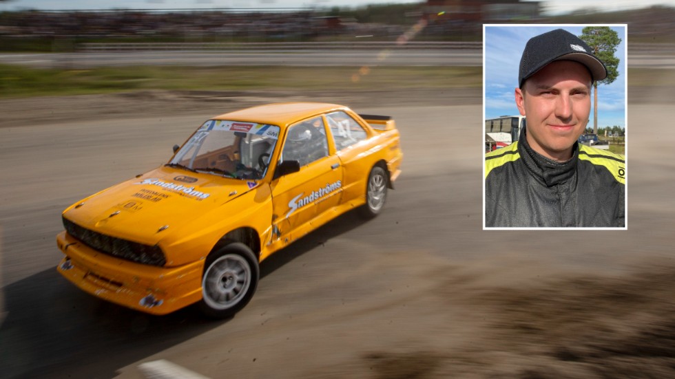 David Hjertberg hoppas på en pallplats när SM i rallycross ska avgöras.