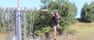 Vältajmat om discgolf – fem nya banor på Gotland i år