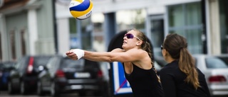 Premiär för sportig folkfest på Stora torget