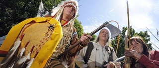 Nu slår indianerna läger för sommaren