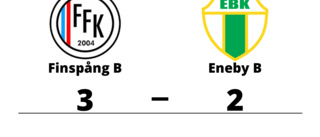 Finspång B vann uddamålsseger mot Eneby B