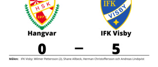 IFK Visby vann enkelt borta mot Hangvar