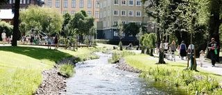 Besökarna trivs i Strömparken