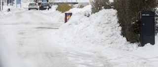 Villaägare skyldiga att snöröja på trottoaren