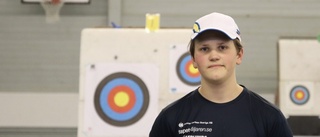 Spände bågen – vann första SM-medaljen