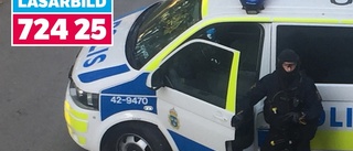 Man i 70-årsåldern anhållen – polis befarade gisslandrama i Skogsängen