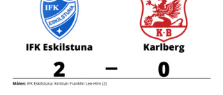 Kristian Franklin Lee-Him matchvinnare när IFK Eskilstuna vann mot Karlberg