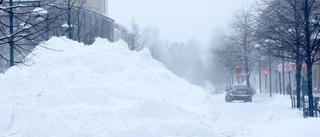 Lulebo uppmanar: håll barnen borta från snöhögar