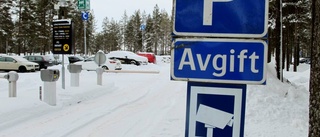 Resenärer slipper utsatt parkering