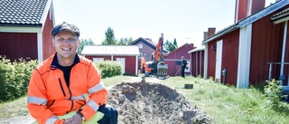 På jakt efter fornfynd i Gammelstads kyrkby