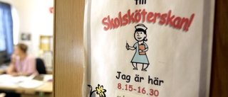 Stor brist på skolsköterskor