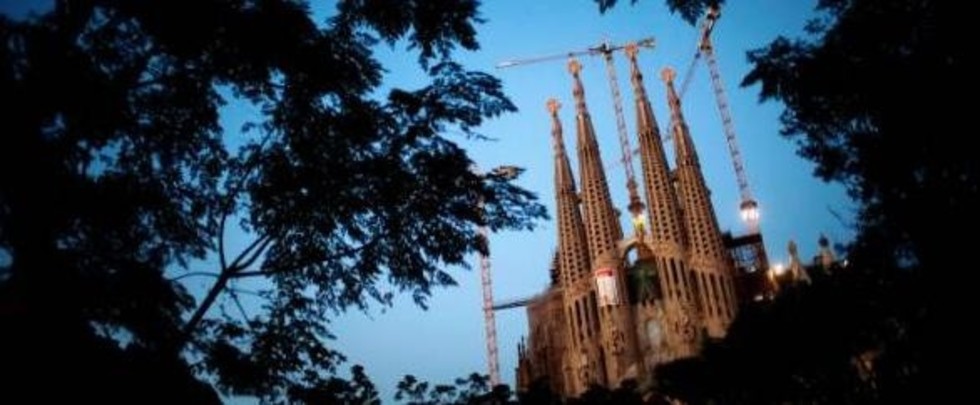 La Sagrada Familia i Barcelona.