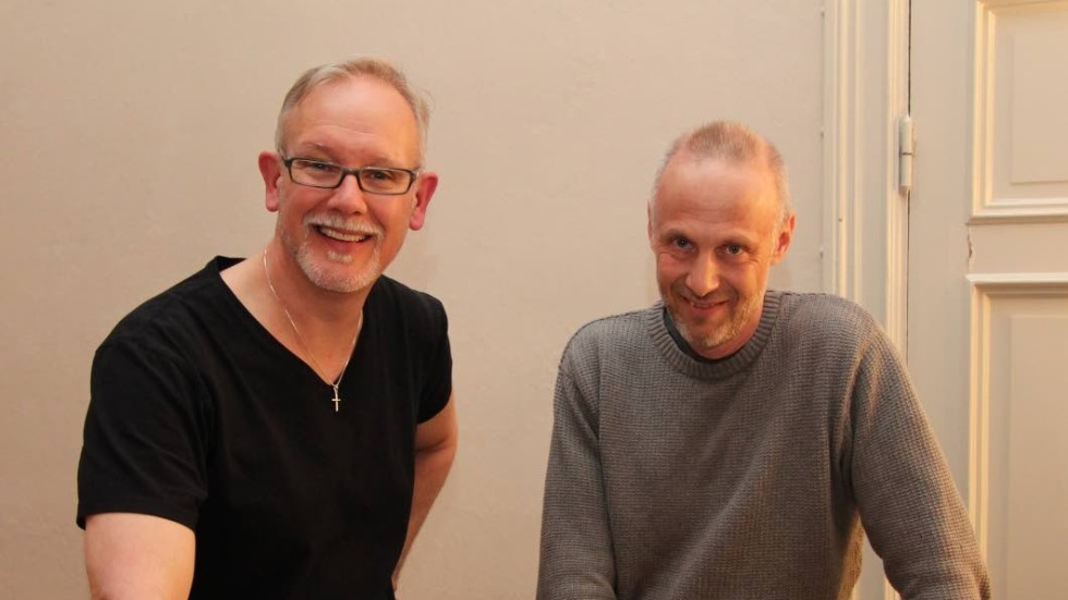 Konsert. Dirigenten Peter Melin och arrangören/pianisten Magnus Ludwigsson håller i trådarna i vårkonserten Granit & Morän.